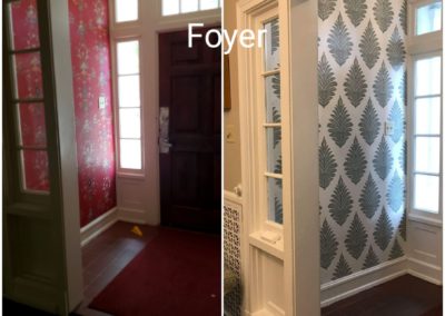 Foyer Before & After